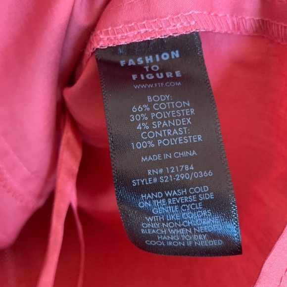 Fashion To Figure Pink Corset Chiffon Sleeve Cold Shoulder Balloon Sleeve Top - Picture 4 of 15